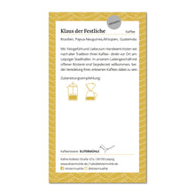 Laden Sie das Bild in den Galerie-Viewer, Klaus der Festliche