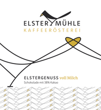 Laden Sie das Bild in den Galerie-Viewer, BIO Vollmilchschokolade &quot;Elstergenuss voll Milch&quot;
